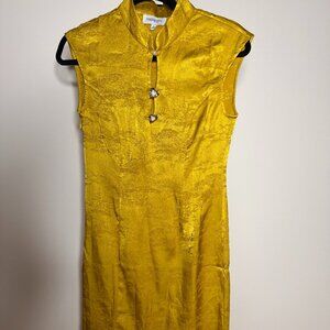 Faeriesty Satin Bonsai Chinese Asian Inspired DRESS